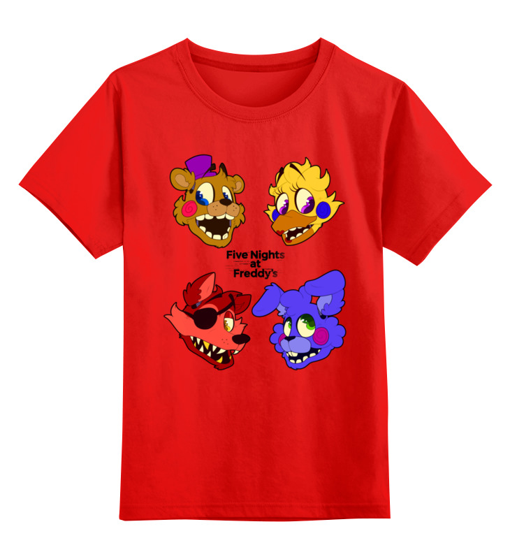 Детская футболка классическая унисекс Printio Пять ночей у фредди (fnaf), Разноцветный, 0000002649895
Детская футболка классическая унисекс Printio Пять ночей у фредди (fnaf), Разноцветный, 0000002649895