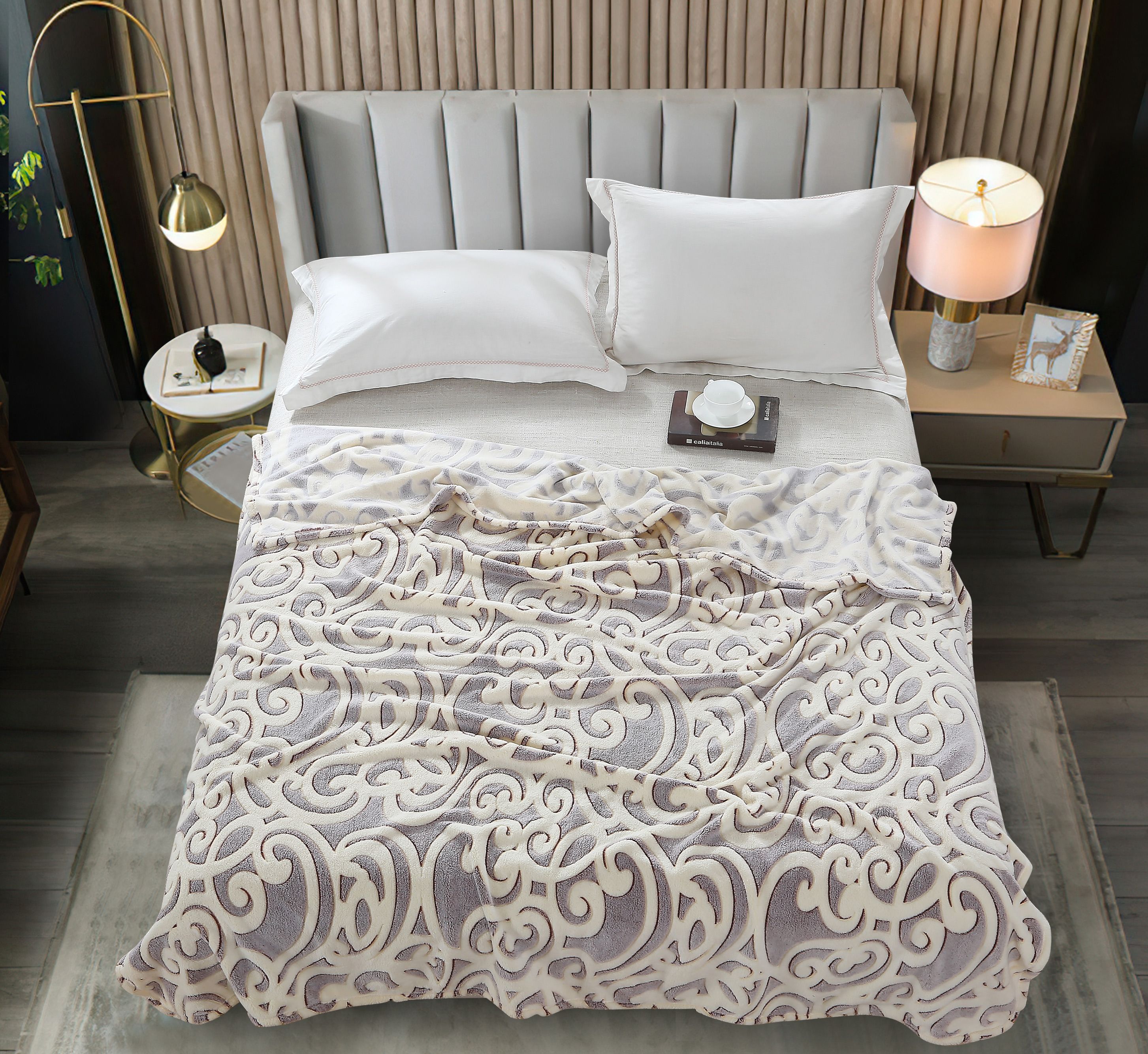 Плед полуторный 200х220 Cleo Home Bamboo Collection на кровать и диван, Bamboo Collection
Плед полуторный 200х220 Cleo Home Bamboo Collection на кровать и диван, Bamboo Collection