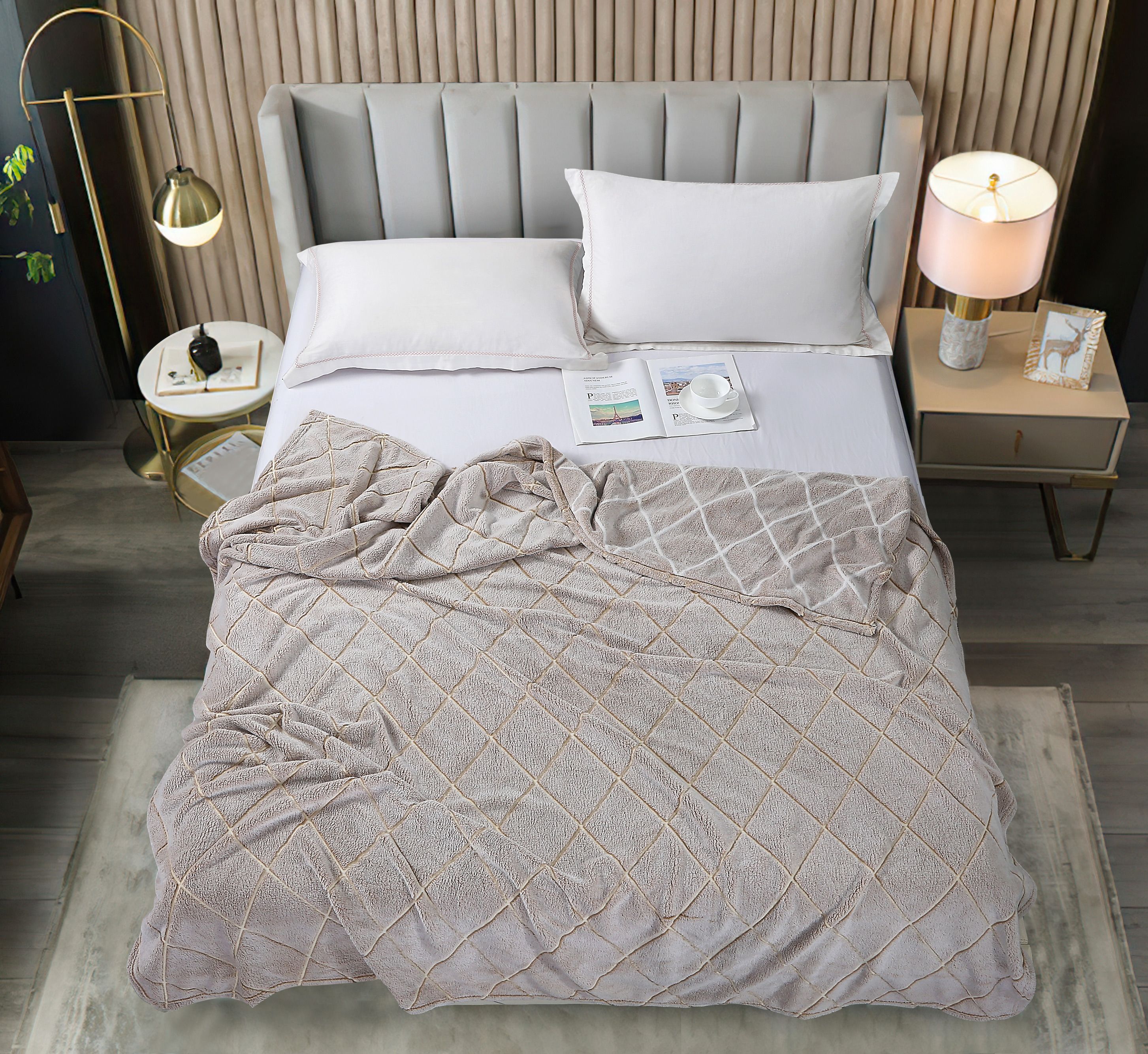 Плед полуторный 220х200 на кровать Cleo Home Bamboo Collection в атласной ленте, Bamboo Collection LA
Плед полуторный 220х200 на кровать Cleo Home Bamboo Collection в атласной ленте, Bamboo Collection LA