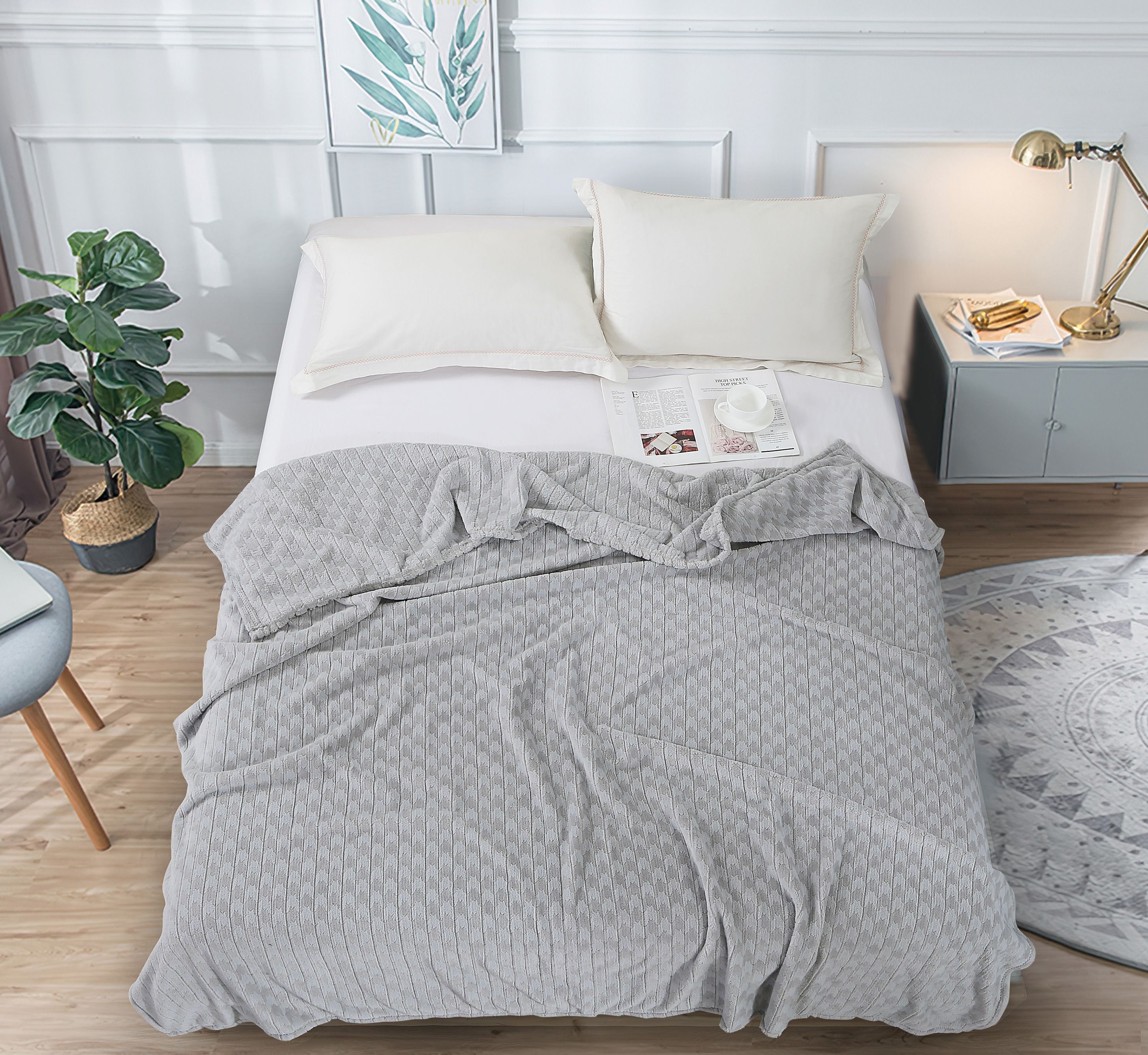 Плед двуспальный Cleo Home Bars Collection 180х200, покрывало на кровать с узором велсофт, Bars Collection
Плед двуспальный Cleo Home Bars Collection 180х200, покрывало на кровать с узором велсофт, Bars Collection