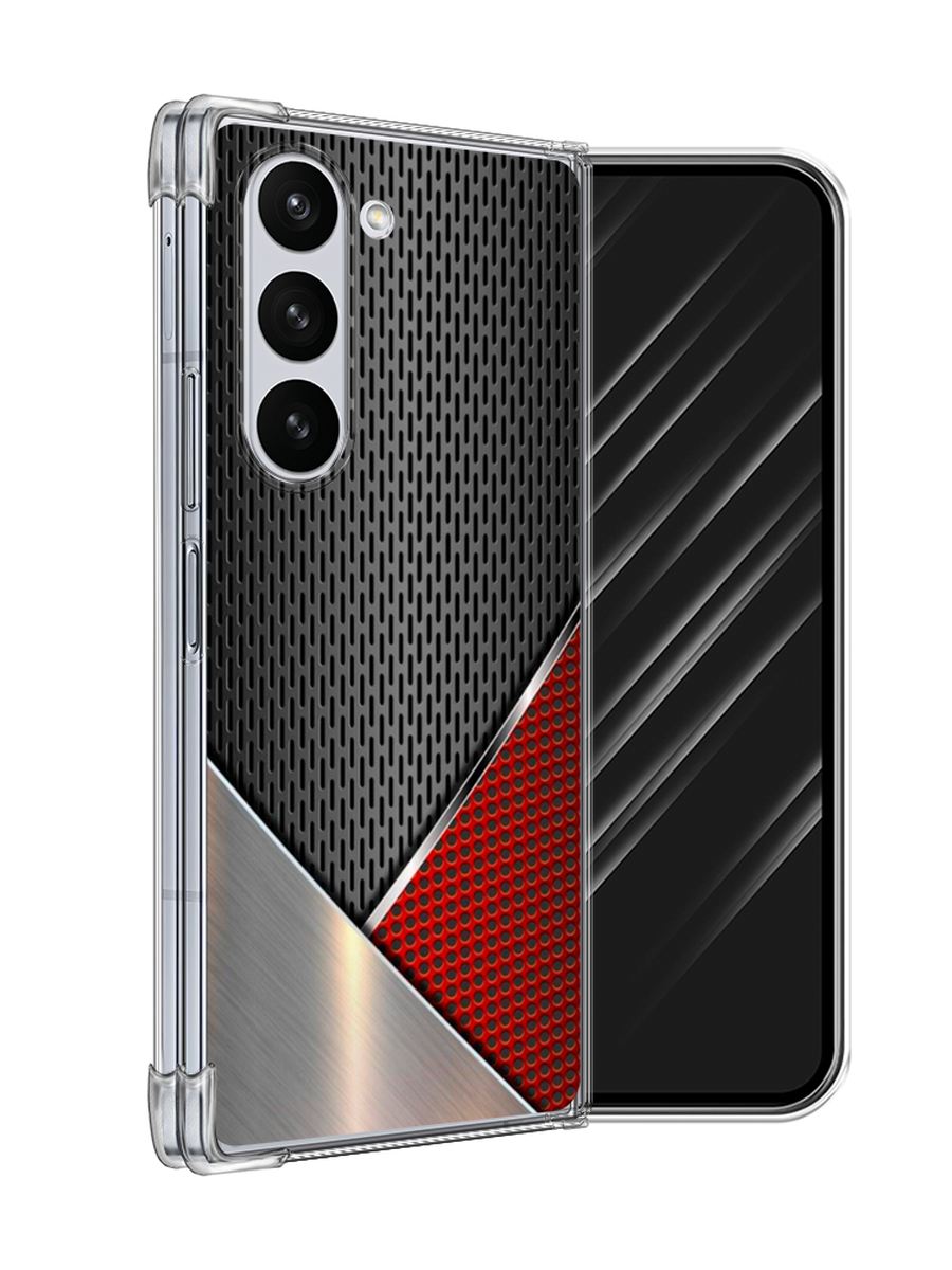 Чехол Awog на Samsung Galaxy Z Fold 6 "Стальной металл", Черный;красный;серебристый, 2109850-1
Чехол Awog на Samsung Galaxy Z Fold 6 "Стальной металл", Черный;красный;серебристый, 2109850-1