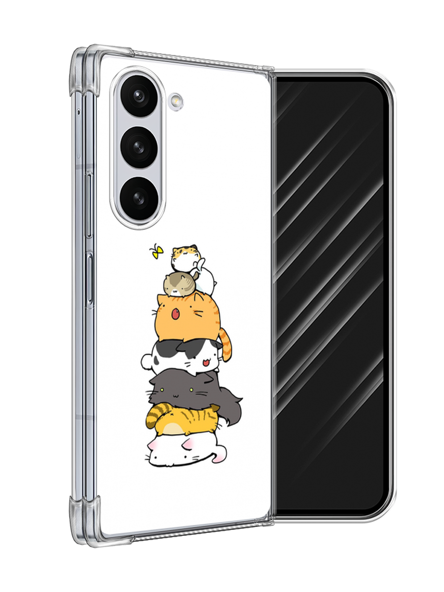 Чехол Awog на Samsung Galaxy Z Fold 6 "Бутерброд из котиков", Коричневый;белый;серый, 2109850-1
Чехол Awog на Samsung Galaxy Z Fold 6 "Бутерброд из котиков", Коричневый;белый;серый, 2109850-1