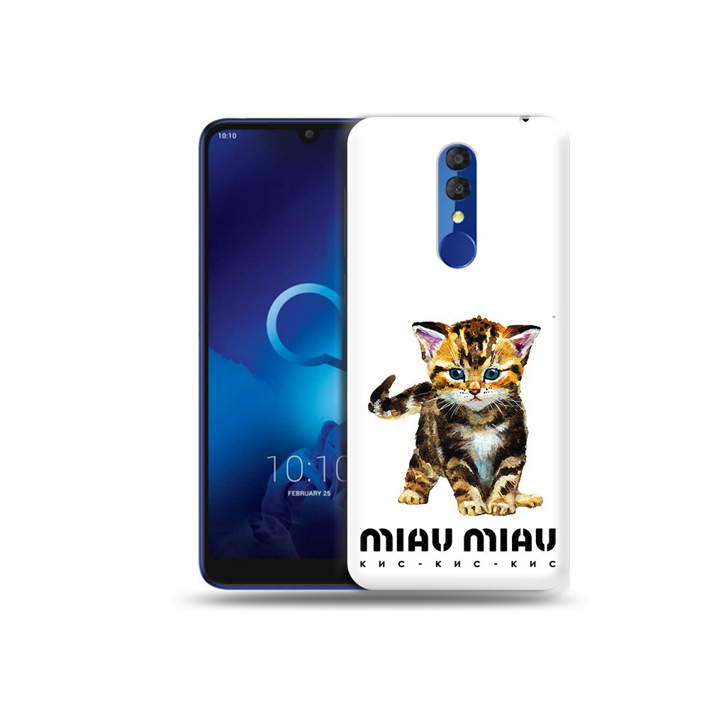 Чехол MyPads Tocco для Alcatel 3L 5039D (2019) Бренд miau miau (PT227139.667.34), Прозрачный, Tocco
Чехол MyPads Tocco для Alcatel 3L 5039D (2019) Бренд miau miau (PT227139.667.34), Прозрачный, Tocco