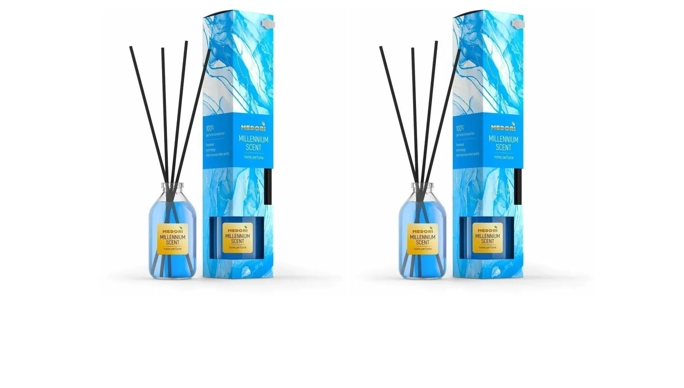 Аромадиффузор Medori Millenium Scent, 50 мл, 2 шт, Millenium Scent, 50 мл, 2 шт
Аромадиффузор Medori Millenium Scent, 50 мл, 2 шт, Millenium Scent, 50 мл, 2 шт