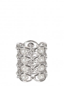 фото Зажим для платка eleganzza 01-00020772, серебряный