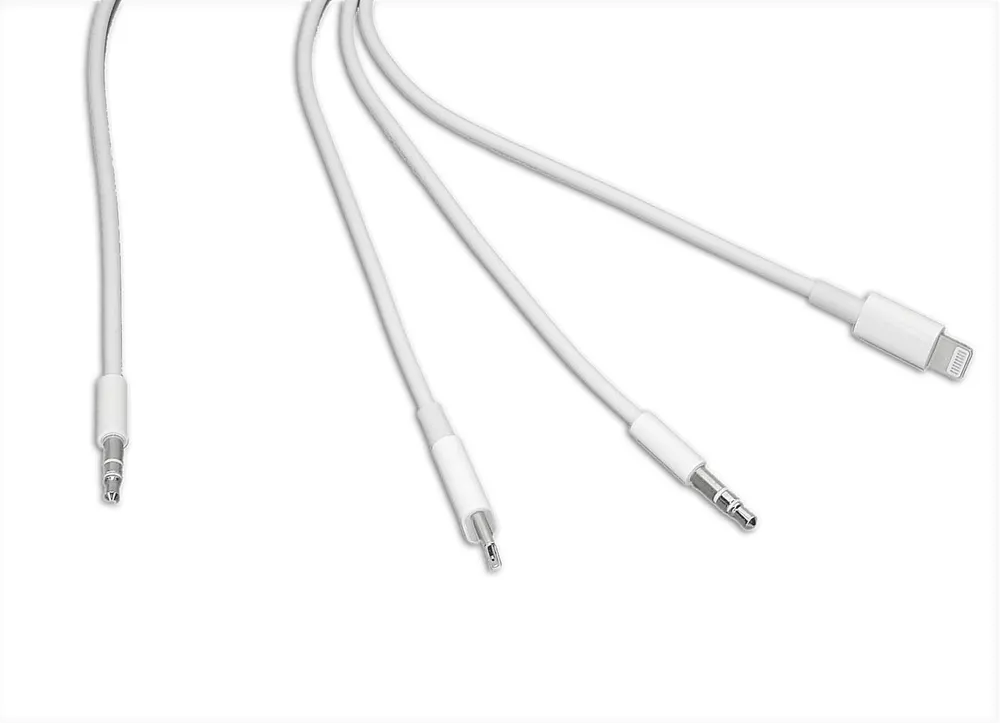 Аудио Адаптер NoBrand mini-Jack 3.5mm - Lightning; USB Type-C; mini-Jack 3.5mm 1 м, белый
Аудио Адаптер NoBrand mini-Jack 3.5mm - Lightning; USB Type-C; mini-Jack 3.5mm 1 м, белый