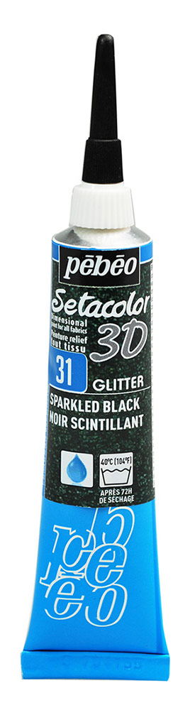 Pebeo с микро-глиттером Setacolor 3D 20 мл черный, с микро-глиттером, Setacolor 3D, 20 мл, черный
Pebeo с микро-глиттером Setacolor 3D 20 мл черный, с микро-глиттером, Setacolor 3D, 20 мл, черный