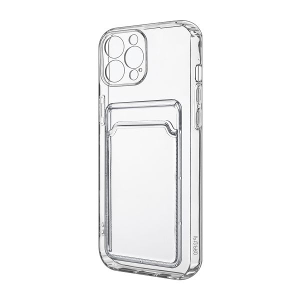 Накладка силикон для iPhone 12 Pro Max c отделом для хранения карт Прозрачная, Прозрачный, iPhone 12 Pro Max
Накладка силикон для iPhone 12 Pro Max c отделом для хранения карт Прозрачная, Прозрачный, iPhone 12 Pro Max