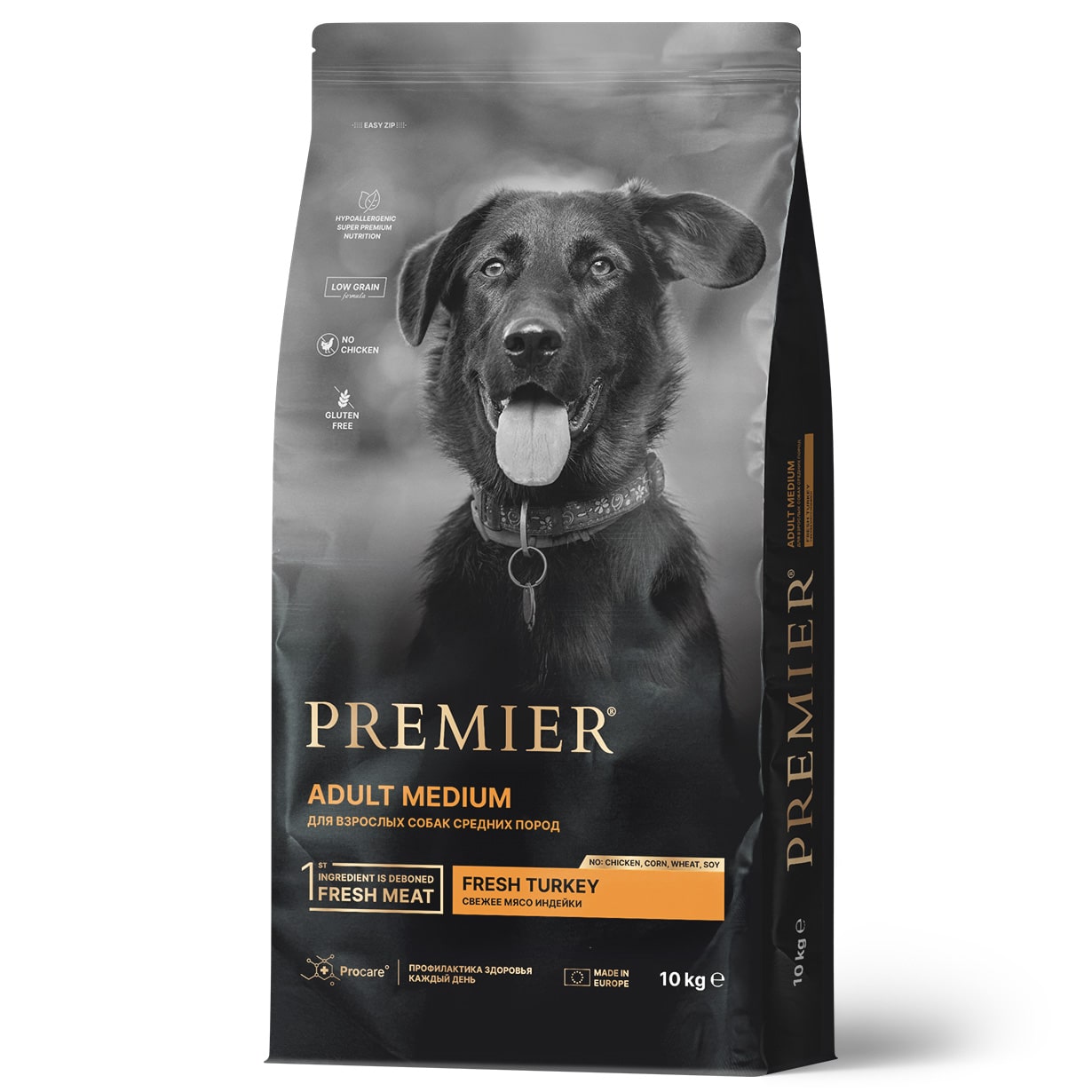 Сухой корм Premier Dog Turkey Adult Medium индейка, для собак средних пород, 10 кг
Сухой корм Premier Dog Turkey Adult Medium индейка, для собак средних пород, 10 кг