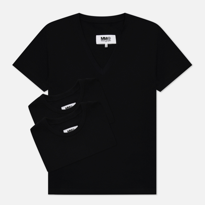 Комплект женских футболок Maison Margiela MM6 Basic 3-Pack чёрный, Размер M, Basic 3-Pack
Комплект женских футболок Maison Margiela MM6 Basic 3-Pack чёрный, Размер M, Basic 3-Pack