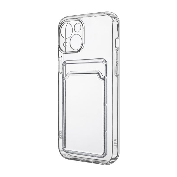 Накладка силикон для iPhone 14 Pro Max c отделом для хранения карт Прозрачная, Прозрачный, iPhone 14 Pro Max
Накладка силикон для iPhone 14 Pro Max c отделом для хранения карт Прозрачная, Прозрачный, iPhone 14 Pro Max