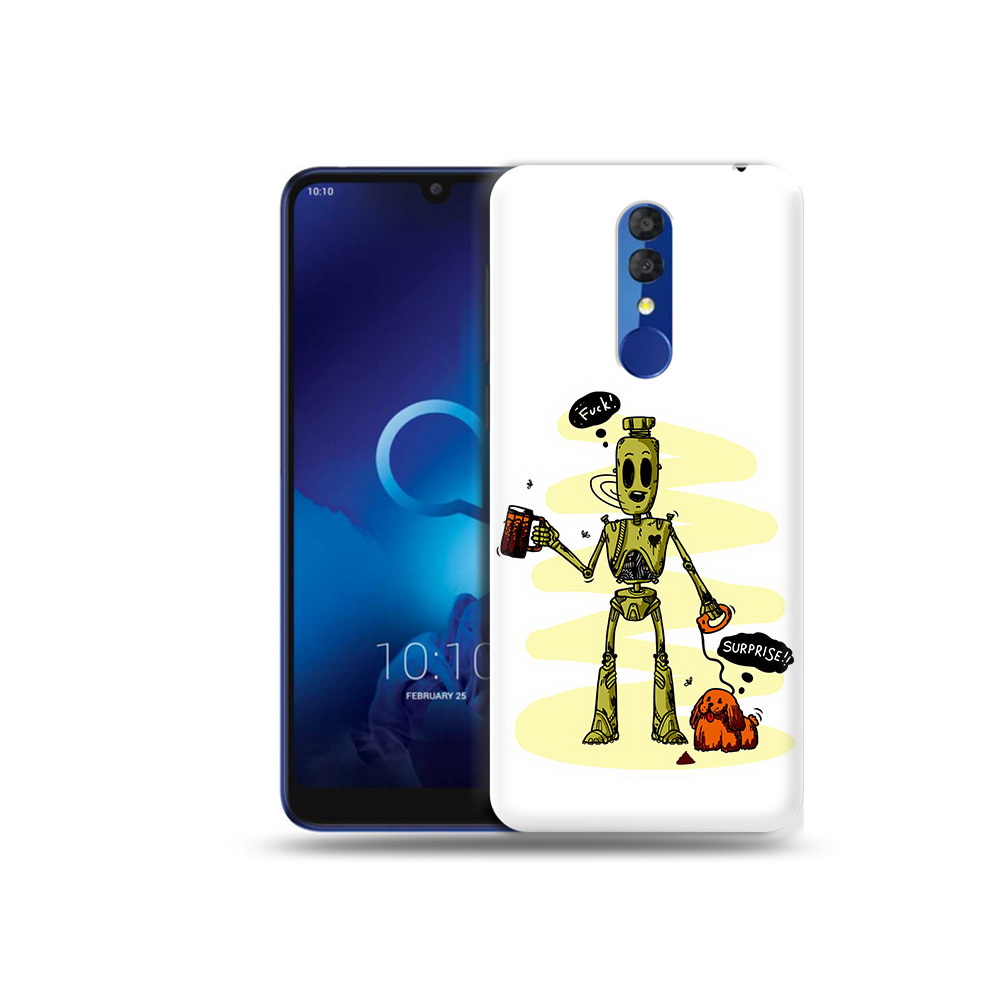 Чехол MyPads Tocco для Alcatel 3L 5039D (2019) прикольный робот (PT227139.667.557), Прозрачный, Tocco
Чехол MyPads Tocco для Alcatel 3L 5039D (2019) прикольный робот (PT227139.667.557), Прозрачный, Tocco
