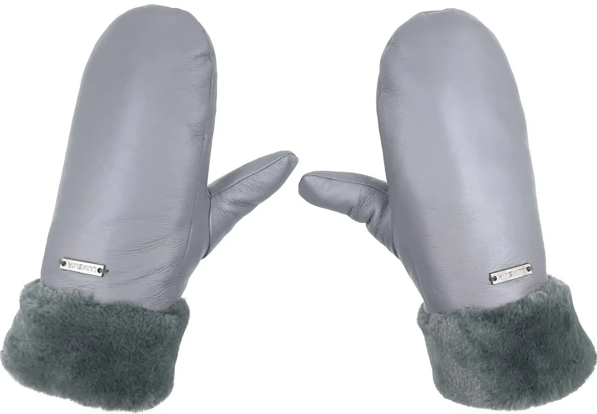 фото Варежки женские avexela milano eco mitten grey, one size