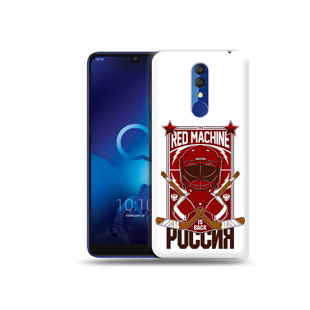 Чехол MyPads Tocco для Alcatel 3L 5039D (2019) хоккей россия (PT227139.667.666), Прозрачный, Tocco 
Чехол MyPads Tocco для Alcatel 3L 5039D (2019) хоккей россия (PT227139.667.666), Прозрачный, Tocco