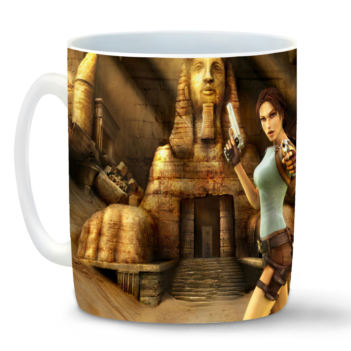 Кружка белая CoolPodarok lara croft tomb raider anniversary Сфинкс Вход в гробницу Ларра
Кружка белая CoolPodarok lara croft tomb raider anniversary Сфинкс Вход в гробницу Ларра
