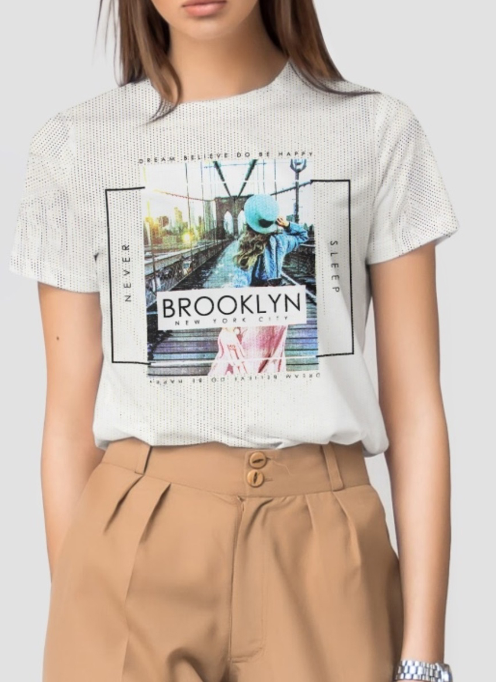 Футболка женская BLACKSI 55445 белая 50 RU, 55445
Футболка женская BLACKSI 55445 белая 50 RU, 55445