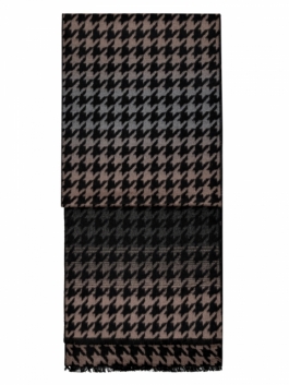 фото Шарф мужской labbra 01-00040965 коричневый, 30х180 см