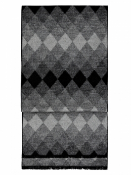 фото Шарф мужской labbra 01-00040983 светло-серый, 30х180 см