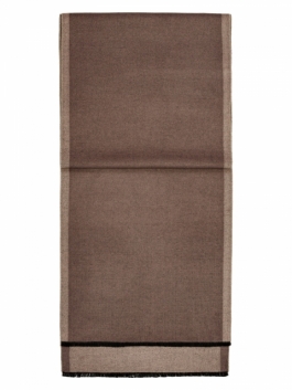 фото Шарф мужской labbra 01-00040989 коричневый, 30х180 см