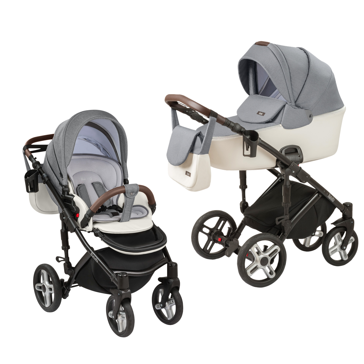 Детская коляска Nuovita Carro Sport 2 в 1 (Antracite Bianco/Антрацит белый), Carro Sport
Детская коляска Nuovita Carro Sport 2 в 1 (Antracite Bianco/Антрацит белый), Carro Sport
