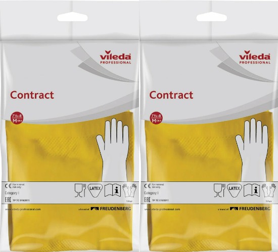 Перчатки хозяйственные Vileda Professional Contract, Желтые, 2 уп, Professional Contract, Желтые, 2 уп
Перчатки хозяйственные Vileda Professional Contract, Желтые, 2 уп, Professional Contract, Желтые, 2 уп