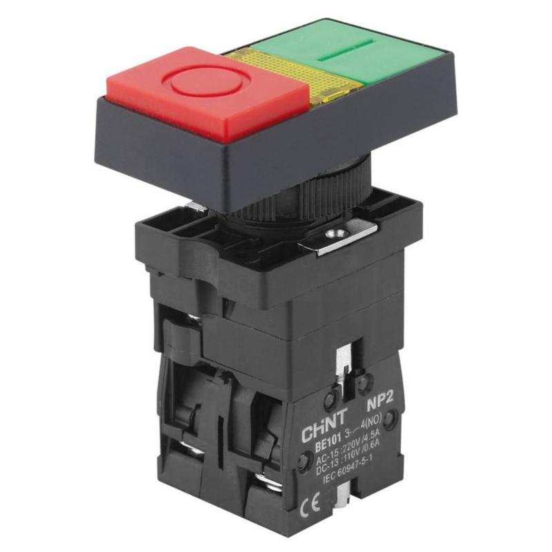 Кнопка двойная NP2-EW8465 1НО+1НЗ AC/DC 220/230В(LED) IP40 | код 574745 | CHINT (1 шт.)
Кнопка двойная NP2-EW8465 1НО+1НЗ AC/DC 220/230В(LED) IP40 | код 574745 | CHINT (1 шт.)