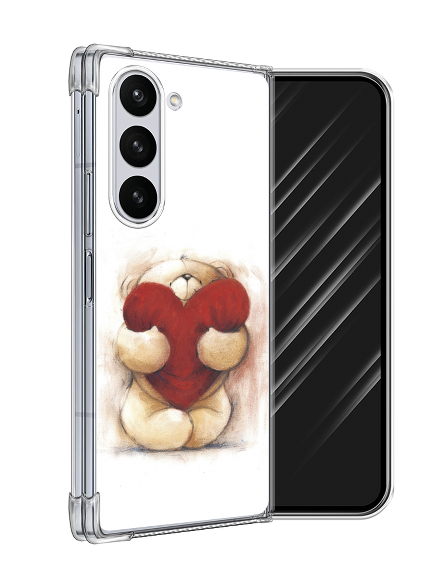 Чехол Awog на Samsung Galaxy Z Fold 6 "Мишка с сердцем 1", Белый;бордовый;бежевый, 2109850-1
Чехол Awog на Samsung Galaxy Z Fold 6 "Мишка с сердцем 1", Белый;бордовый;бежевый, 2109850-1