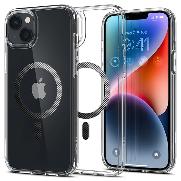 Чехол Spigen Ultra Hybrid Magsafe Для Iphone 14 (Acs05050) Carbon Fiber, Прозрачный, Ultra Hybrid MagSafe
Чехол Spigen Ultra Hybrid Magsafe Для Iphone 14 (Acs05050) Carbon Fiber, Прозрачный, Ultra Hybrid MagSafe