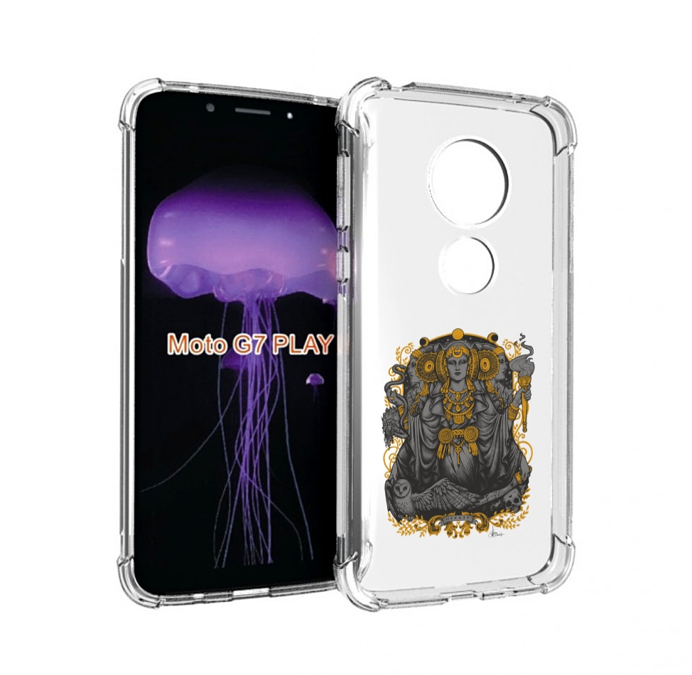 Чехол MyPads божество с золотыми элементами для Motorola Moto G7 Play, Прозрачный, Tocco
Чехол MyPads божество с золотыми элементами для Motorola Moto G7 Play, Прозрачный, Tocco