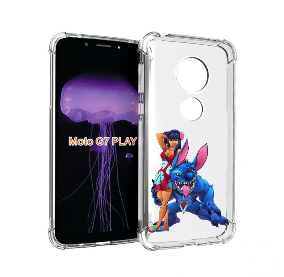 Чехол MyPads лило и накаченный стич детский для Motorola Moto G7 Play, Прозрачный, Tocco
Чехол MyPads лило и накаченный стич детский для Motorola Moto G7 Play, Прозрачный, Tocco