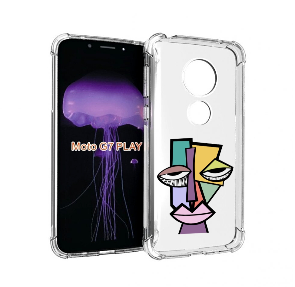 Чехол MyPads лицо из квадратиков с глазами женский для Motorola Moto G7 Play, Прозрачный, Tocco
Чехол MyPads лицо из квадратиков с глазами женский для Motorola Moto G7 Play, Прозрачный, Tocco