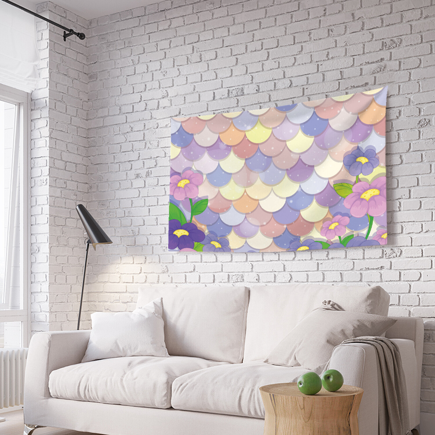 Горизонтальное фотопанно на стену Сказочная поляна из ткани 100х150 см, Сказочная поляна 
Горизонтальное фотопанно на стену Сказочная поляна из ткани 100х150 см, Сказочная поляна