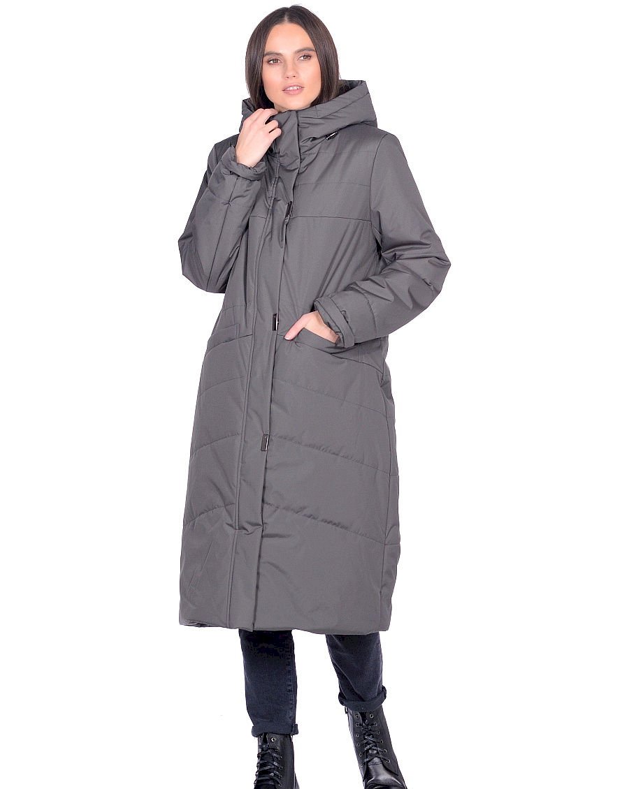 фото Куртка женская maritta 24-3015-10 серая 38 eu