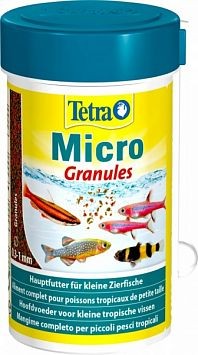 фото Корм для рыб tetra micro granules, гранулы, 100 мл