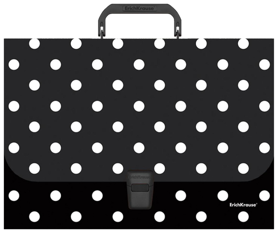 Папка-портфель А4, 1 отделение, 800 мкм, ErichKrause Dots in Black, до 350 л, с рисунком, Черный
Папка-портфель А4, 1 отделение, 800 мкм, ErichKrause Dots in Black, до 350 л, с рисунком, Черный
