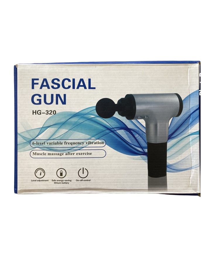 Массажер пистолет беспроводной вибрационный Massage Gun HG-320 серебро, Черный, HG-320
Массажер пистолет беспроводной вибрационный Massage Gun HG-320 серебро, Черный, HG-320