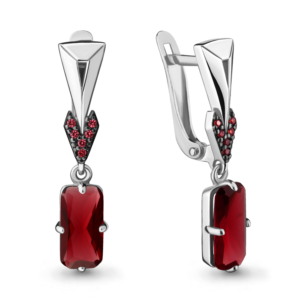 Серьги подвески из серебра с гранатом искусственным Aquamarine 4716885В_925_р, 4716885В_925_р
Серьги подвески из серебра с гранатом искусственным Aquamarine 4716885В_925_р, 4716885В_925_р