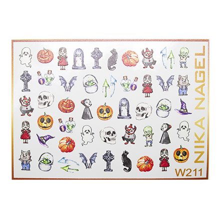 Набор Nika Nagel Слайдер-дизайн №W211, 2 шт.
Набор Nika Nagel Слайдер-дизайн №W211, 2 шт.