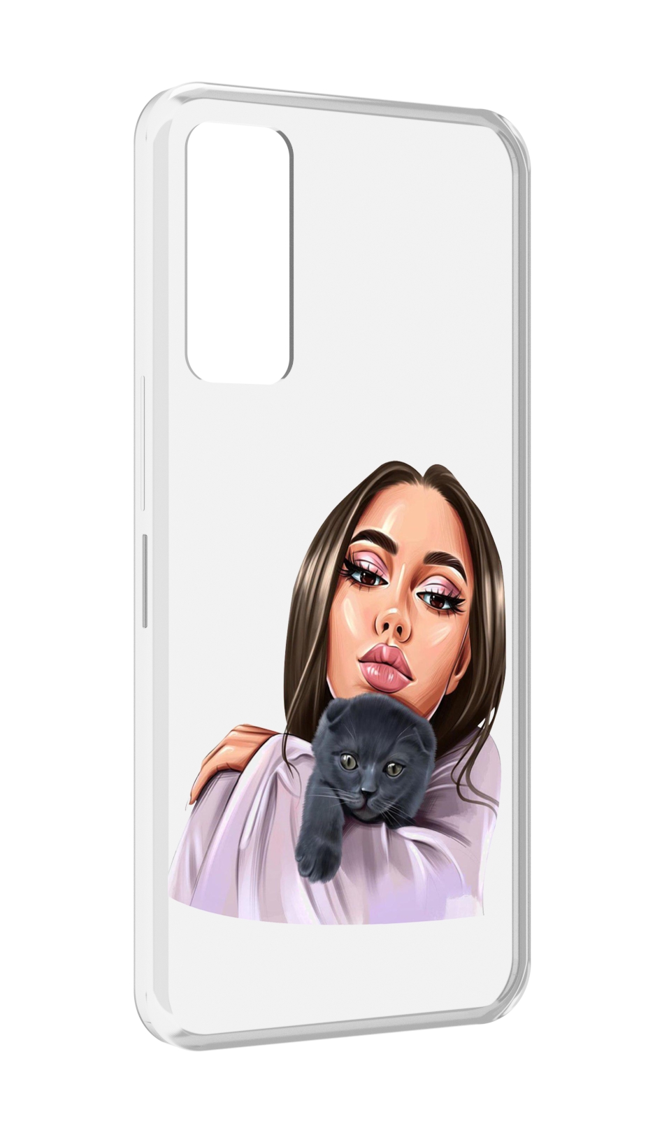 Чехол MyPads нарисованная-девушка-с-котом женский для TCL 30 / TCL 30 5G / TCL 30+ plus, Прозрачный, Tocco
Чехол MyPads нарисованная-девушка-с-котом женский для TCL 30 / TCL 30 5G / TCL 30+ plus, Прозрачный, Tocco