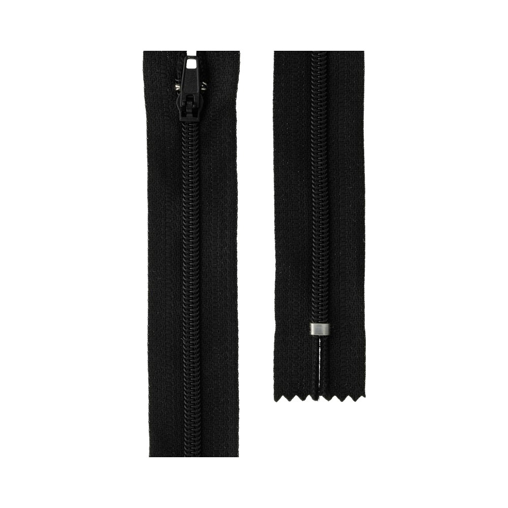 Gamma Спираль, брючная, тип 4, 20 см, 10 шт, неразъемная, полуавтомат, черная, №310, Черный