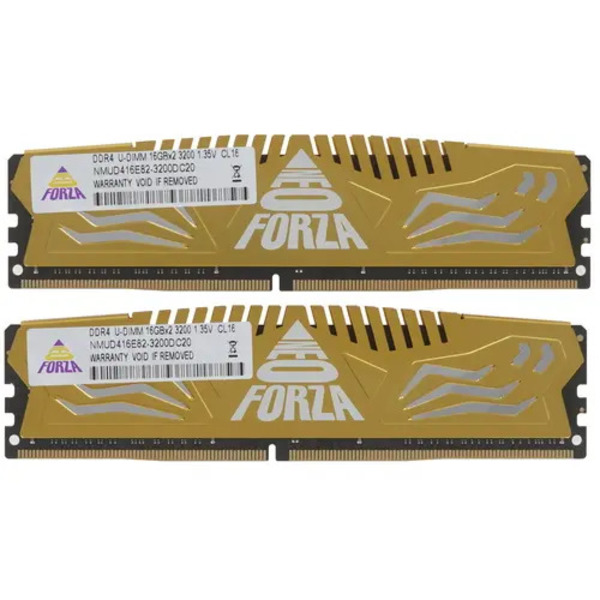 Оперативная память Neo Forza NMUD416E82-3200DC20 DDR4 2x16Gb, 3200MHz, NMUD416E82-3200DC20
Оперативная память Neo Forza NMUD416E82-3200DC20 DDR4 2x16Gb, 3200MHz, NMUD416E82-3200DC20