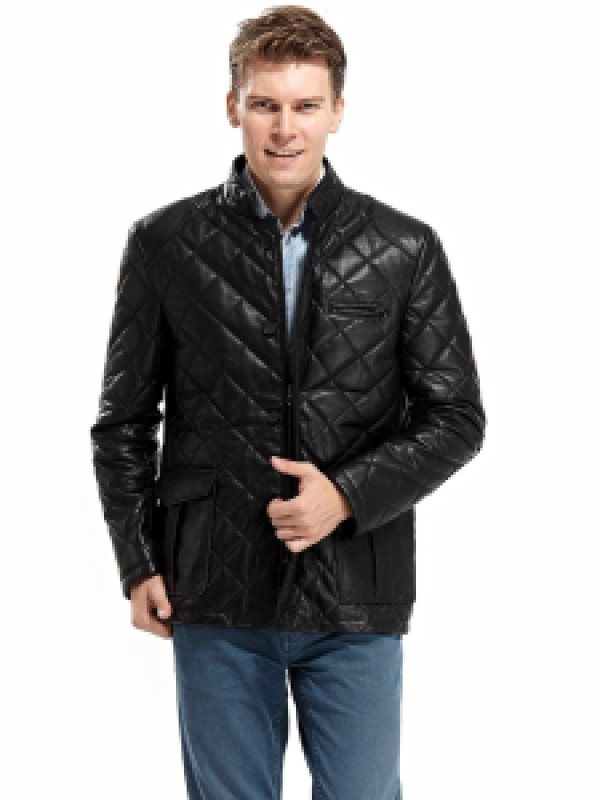 Кожаная куртка мужская Hodore H35-8519S черная 2XL (доставка из-за рубежа), H35-8519S
Кожаная куртка мужская Hodore H35-8519S черная 2XL (доставка из-за рубежа), H35-8519S