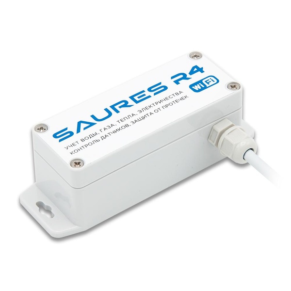 Контроллер для дистанционной передачи показаний SAURES R4, Wi-Fi, 2 канала + 8 RS-485, SAURES R4
Контроллер для дистанционной передачи показаний SAURES R4, Wi-Fi, 2 канала + 8 RS-485, SAURES R4