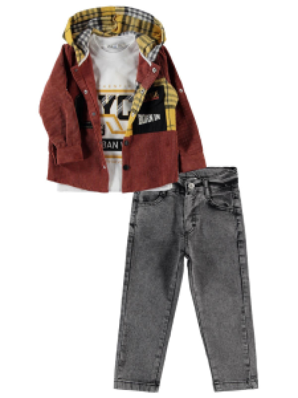 Костюм тройка Civil 171685378K21, 3-4 лет, светло-коричневый (доставка из-за рубежа), 171685378K21
Костюм тройка Civil 171685378K21, 3-4 лет, светло-коричневый (доставка из-за рубежа), 171685378K21