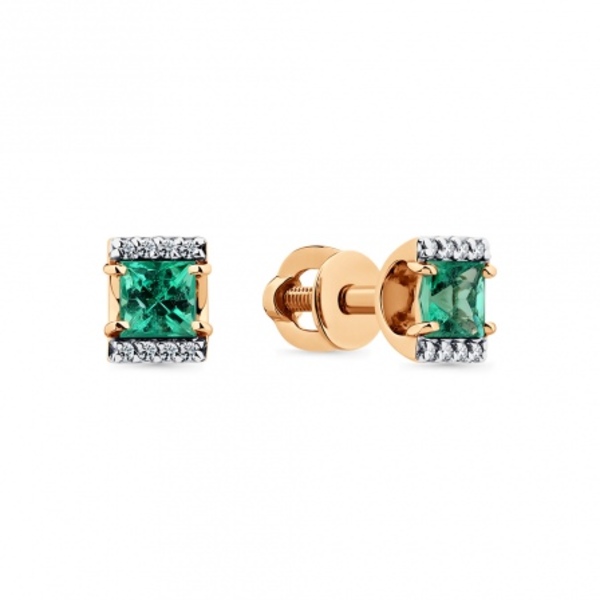 Серьги пусеты из красного золота Master Brilliant 2-102148-00-01, изумруд/бриллиант, 2-102148-00-01
Серьги пусеты из красного золота Master Brilliant 2-102148-00-01, изумруд/бриллиант, 2-102148-00-01