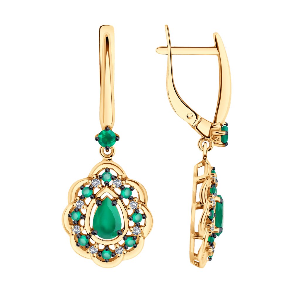 Серьги подвески из красного золота Diamant 51-321-02368-2, фианит/агат, 51-321-02368-2
Серьги подвески из красного золота Diamant 51-321-02368-2, фианит/агат, 51-321-02368-2