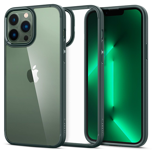 Чехол Spigen Ultra Hybrid для iPhone 13 Pro темно-зеленый (Midnight Green) (ACS04560), Ultra Hybrid
Чехол Spigen Ultra Hybrid для iPhone 13 Pro темно-зеленый (Midnight Green) (ACS04560), Ultra Hybrid