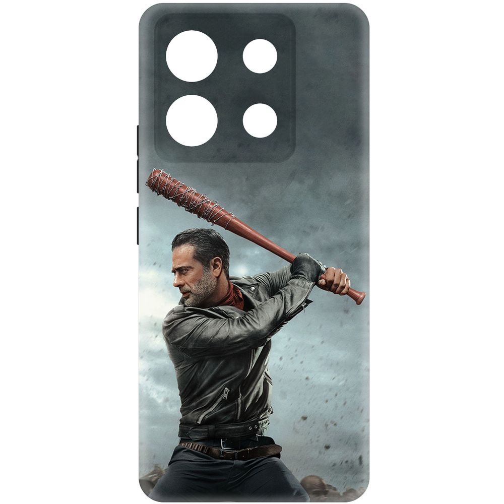 Чехол-накладка Krutoff Soft Case Ходячие мертвецы. Ниган для Xiaomi Redmi Note 13 Pro 5G, Черный
Чехол-накладка Krutoff Soft Case Ходячие мертвецы. Ниган для Xiaomi Redmi Note 13 Pro 5G, Черный