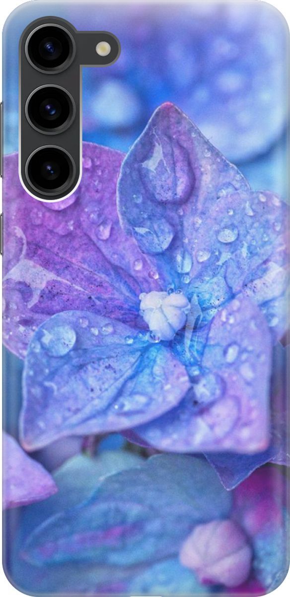 Силиконовый чехол на Samsung Galaxy S23+ с принтом "Голубой цветочек", Голубой;фиолетовый, 158378
Силиконовый чехол на Samsung Galaxy S23+ с принтом "Голубой цветочек", Голубой;фиолетовый, 158378