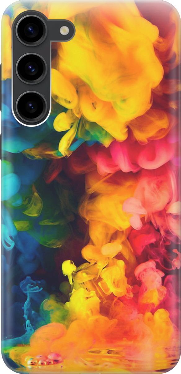 Силиконовый чехол на Samsung Galaxy S23+ с принтом "Красочное буйство", Желтый;розовый, 158370
Силиконовый чехол на Samsung Galaxy S23+ с принтом "Красочное буйство", Желтый;розовый, 158370